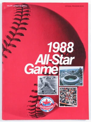 1988 All Star Game Cincinnati Reds MLB Major League Baseball Official Program - Image 1 of 2