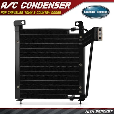 Condensador de aire acondicionado con soporte para Dodge Grand Caravan Caravan Chrysler Town & Country Foto 1 de 4