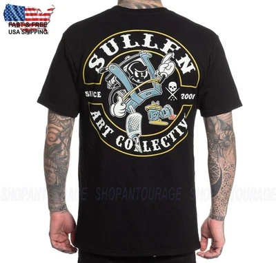 Sullen Art Collective Ink Slayer Premium SCM6831 Short Sleeve T-shirt For Men - Image 1 of 4