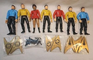 Star Trek Classic Collector Action Figuren Set Vintage 1993 Playmates #6090 mit Phasern - Bild 1 von 3
