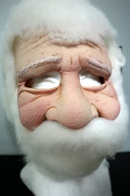 Jolly Uncle Saint Nick- Zagone Studios "Papa Noel" Handmade Mask - Image 1 of 4