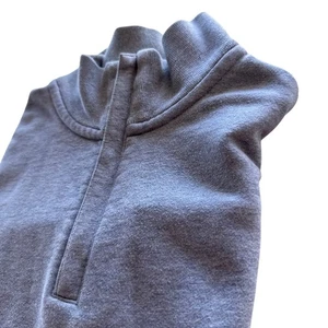 Sudadera Brooks Brothers 1/4 Cremallera Para Hombre Gris Medio Pullover Algodón Informal LS - Imagen 1 de 9