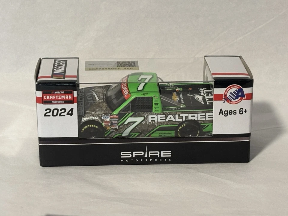 Camión diecast Kyle Busch 2024 Realtree Texas Race Win #7 Spire 1:64 NASCAR Foto 1 de 1