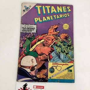 SPANISH COMICS TITANES PLANETARIOS #269 NOVARO MEXICO = DC MYSTERY IN SPACE #109 - Foto 1 di 6