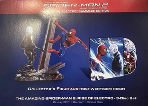 The Amazing Spiderman 2 Rise Of Electro 3 Disc Sammler Edition Blu Ray wie Neu - Bild 1 von 16