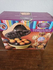 Nostalgia Electrics Cake Pop & Donut Hole Maker Bakery - Picture 1 of 6