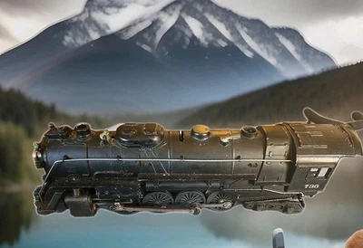 Lionel 736 Vintage O Guage 2-8-4 Berkshire Steam Locomotive  - Image 1 of 4