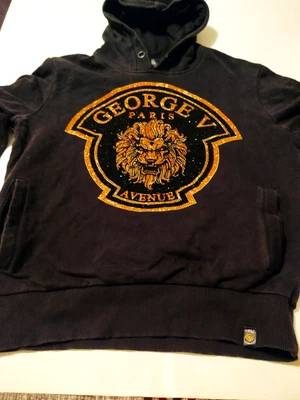 Suéter para mujer AVENUE GEORGE V 100 % algodón (M)) gris con capucha bolsillos Foto 1 de 4