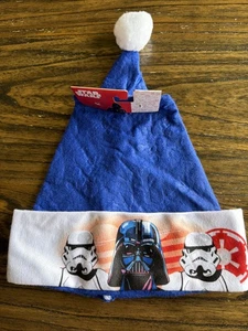 Disney Star Wars Darth Vader und Storm Troopers blaue Weihnachtsmütze aus USA - Bild 1 von 9