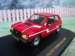 1/43 IXO Talbot samba rally 1983 - Picture 1 of 1