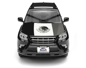 Blackout Bandera México Capucha Cubierta Tamaño Universal Poliéster Gorro Patriota Mexicano - Imagen 1 de 9