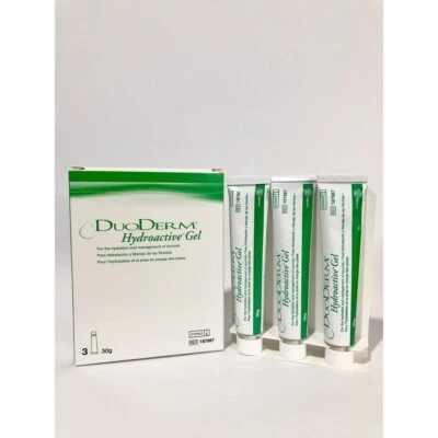 Convatec DouDerm Hydroactive Sterile Wound Gel Home Healthcare 30g x 3 Tubes - Image 1 of 3