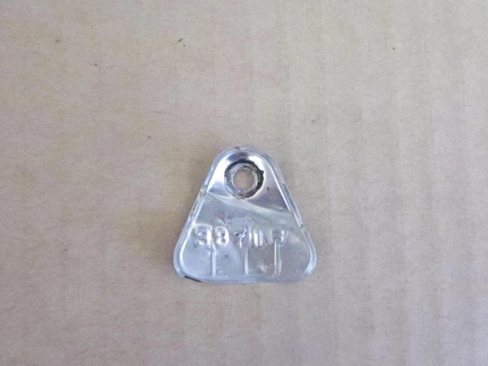 Etiqueta de carburador Mopar 1965 #3871S - motor 413 Chrysler 300 New Yorker Foto 1 de 1