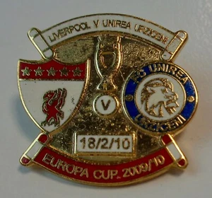 2009/10 EUROPA LEAGUE - Liverpool v Unirea Urziceni - Enamel Badge v5 - Picture 1 of 3