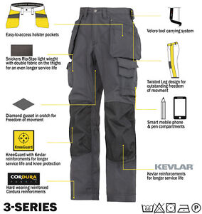 Snickers 3223 Floor Layers Mens Work Trousers All Colours Pre
