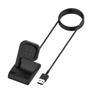 For Fitbit Versa 3/Fitbit Sense Charging Cable Dock Station Power Adapter Smart - Zdjęcie 1 z 12