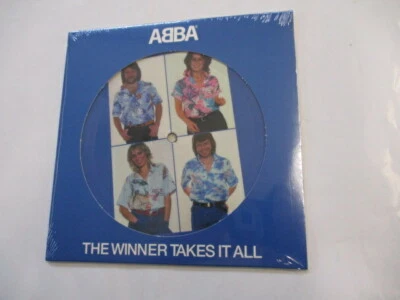 ABBA - THE WINNER TAKES IT ALL - 7" PICTURE DISC VINYL NEW SEALED 2020 - Immagine 1 di 2