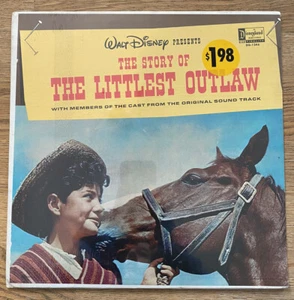 Walt Disney Rare LP Record USA The Story Of The Littlest Outlaw Sealed - Picture 1 of 2