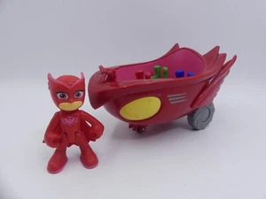 PJ Masks Owlette & Owl Glider Vehicle Simba Bandai Hasbro Action Figure 7" - Picture 1 of 12