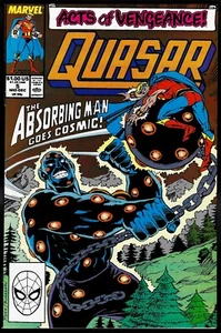 Quasar 5 NM+ 9.6 Marvel 1989 Uncertified FREE SHIP - Picture 1 of 2