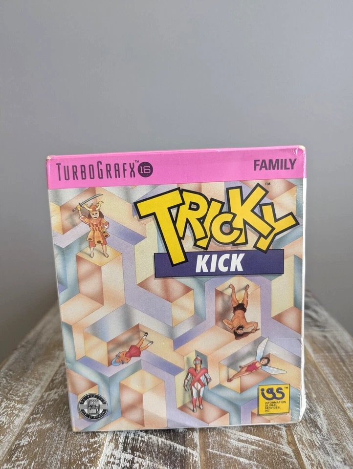 NEW ✹ Tricky Kick ✹ TURBOGRAFX 16 Duo Game ✹ FACTORY SEALED Turbo Grafx 16 ✹ USA - Image 1 of 4