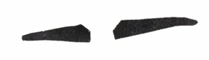 BLACK SPIV MOUSTACHE 1920S GANGSTER FANCY DRESS COSTUME ACCESSORY STICK ON - Picture 1 of 1
