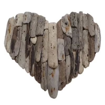 Handmade Driftwood Heart - Image 1 of 3