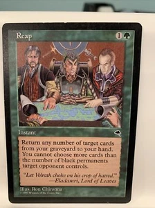 Manejo instantáneo poco común el mismo día Reap Tempest MP Magic The Gathering - Imagen 1 de 2