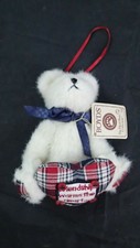 Boyds Orsetti Natale Patriottico Cuore Amicizia Scaldamuscoli 562760 Peluche New