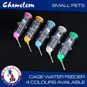 250ml cage Water Bottle for small Pets Blue Water Feeder - Picture 1 of 1