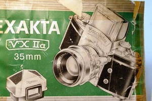 Exakta VX IIA Camera Guide Booklet/Manual Ihagee English EN - Picture 1 of 14