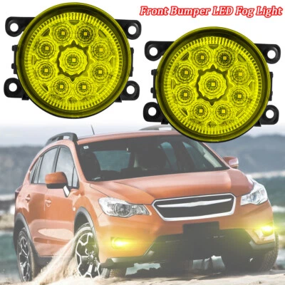 Luz antiniebla LED delantera izquierda y derecha para Subaru XV Crosstrek 2013-2017 Foto 1 de 4