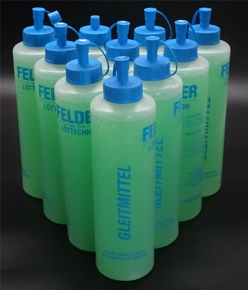 FELDER LÖTTECHNIK 10x 500g Gleitmittel KG HT Rohr Rohrgleitmittel Rohrfett Schmiermittel Gleitfett