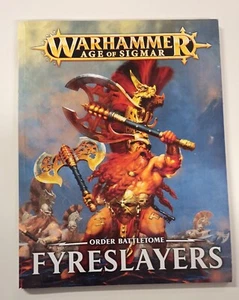 Warhammer Age of Sigmar - Order Battletome: Fyreslayers - New ITA - Imagen 1 de 2