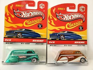 Chase Hot Wheels Classics Deco Delivery ORANGE REGULAR AQUA special paint - Picture 1 of 7