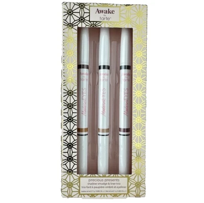 Awake By Tarte Shadow Smudge & Liner Trio Precious Presents Gift Set NEW IN BOX - Image 1 of 3