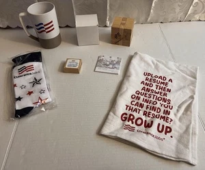 Lot New Security Clearance Jobs Items Towel Socks Coffee Mug Wooden Puzzle Gift - Picture 1 of 24