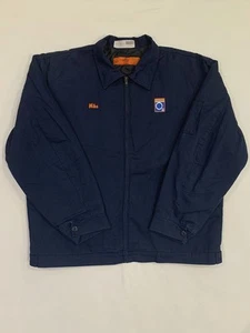 Red Kap Mechanic Technician Work Jacket 2XL-Long Industrial Auto Uniform #B05 - Picture 1 of 5