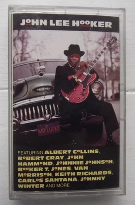 JOHN LEE HOOKER  MR LUCKY  CASSETTE - Image 1 of 2