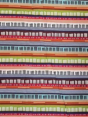 Timeless Treasures Fabrics Hoodie's Collection KEY STRIPE Quilt Fabric 2.8yds - Image 1 of 2
