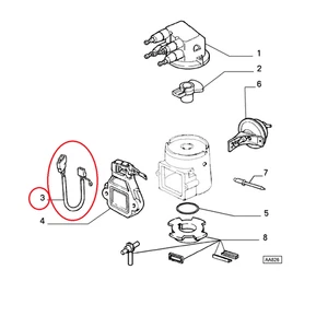 CAVO ELETTRICO DISTRIBUTORE ACCENSIONE FIAT PANDA - TIPO - UNO ORIGINALE 9942164 - Picture 1 of 1