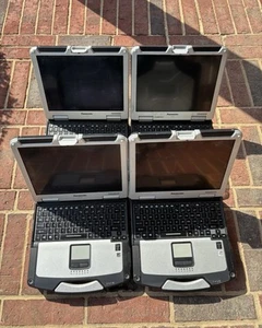 Lot Of 4 Panasonic Toughbook CF-31 MK5 i5-5300U 2.30GHz No Caddy As Is Bios Lock - Picture 1 of 14