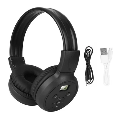With soft earmuff and adjustable head strap FM Digital Radio Receiver Headphone - Bild 1 von 4