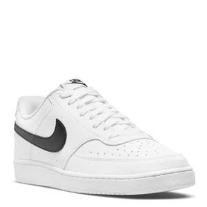 Men's Nike, Court Vision Low Next Nature Sneaker DH2987-101 White/Black SYNTHETI - Picture 1 of 45