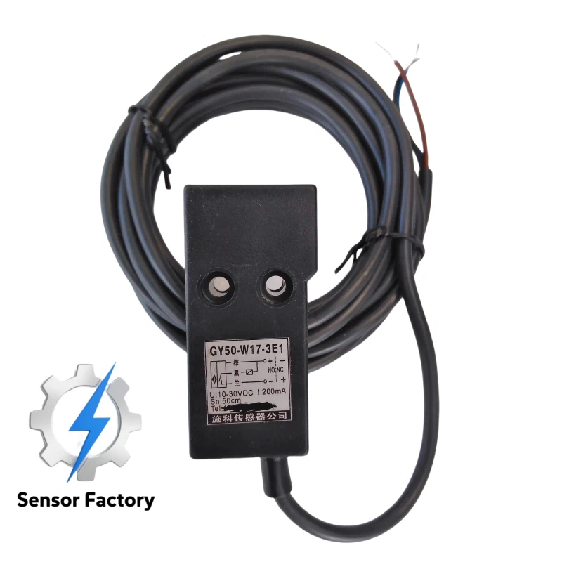 Interruptor fotoeléctrico cubo cambiador trenza 1 pieza GY50-W17-3E1 nuevo con caja Foto 1 de 4