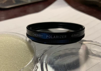 Cherry Polariser Photographic Filter for 48mm Filter Thread & Plastic Canister - Image 1 of 3