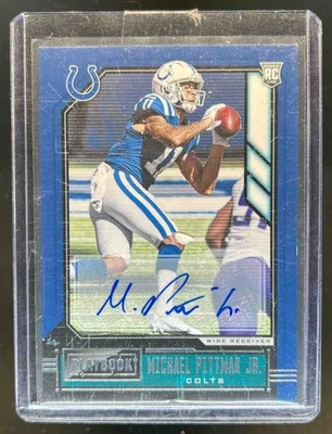 2020 Panini Playbook Michael Pittman Jr. Rookies Signatures RC Auto #122 Colts - Image 1 of 2