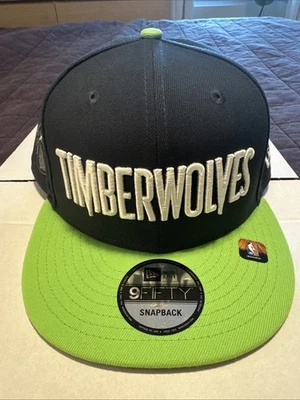 New Era 9fifty Minnesota Timberwolves City Snapback Hat - Image 1 of 4