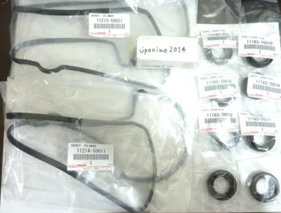 正品 1998 - 2000 雷克萨斯 LS400 气门盖气囊套装 11214-50011* — 第 1/2 张图片