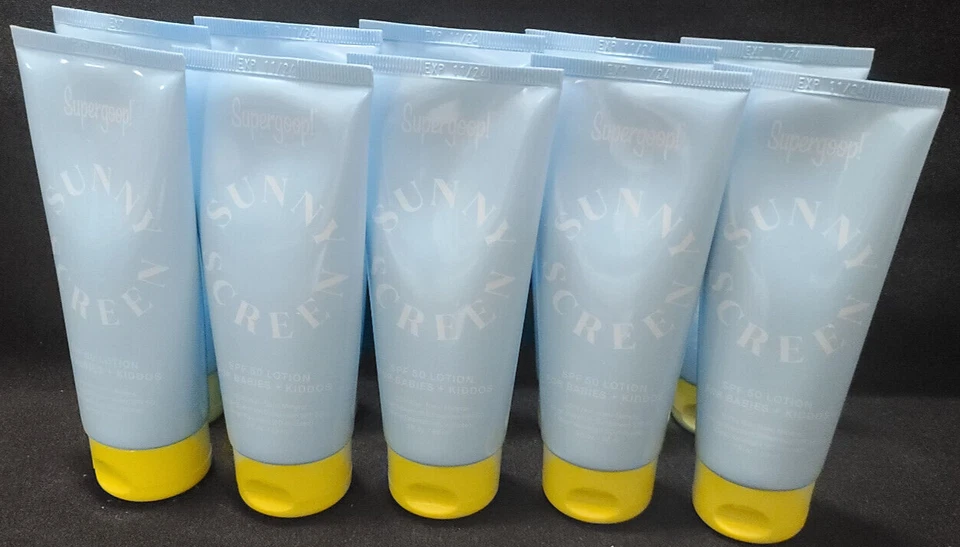 ❤Melhor Preço Lote 10x❤ Supergoop Sunny Screen FPS 50 Spray Bebês Loção Mineral❤ - Imagem 1 de 4